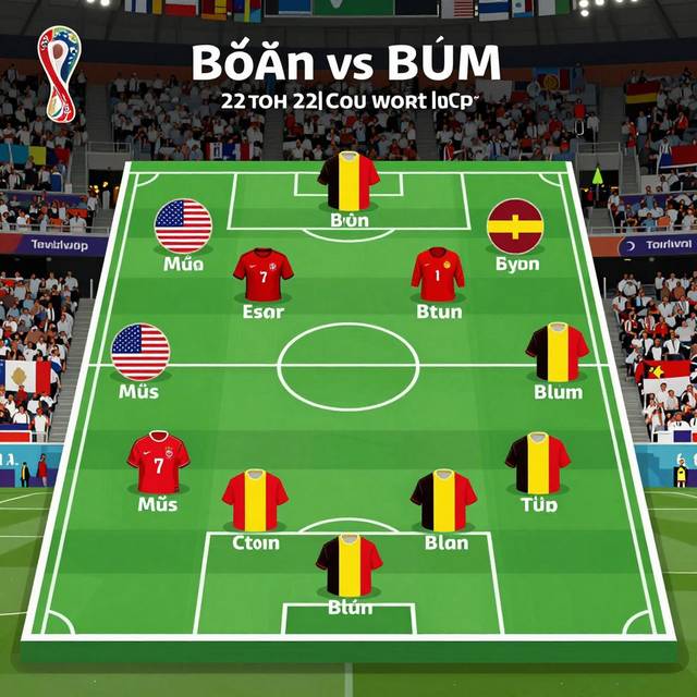 Mỹ vs Bỉ: Điểm hẹn chiến thuật tại vòng 32 đội World Cup 2026
