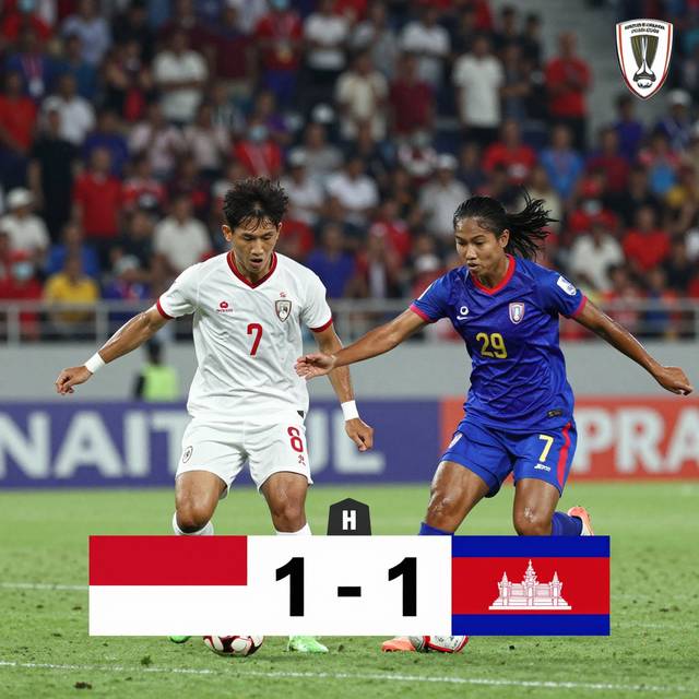Indonesia W vs Cambodia W: Trận hòa 1-1 tại Asean Championship Women 2026